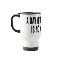 Day Without a Book Travel Mugs