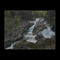 Daybreak at the falls post card postcards