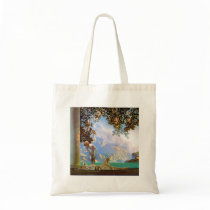 Daybreak - by Maxfield Parrish Canvas Bags