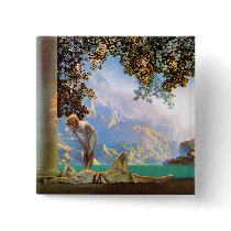 Daybreak - by Maxfield Parrish buttons by Aquavel Daybreak - by Maxfield Parrish buttons