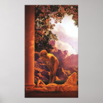 Daybreak, Maxfield Parrish Print