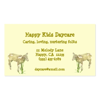 Daycare Business Card