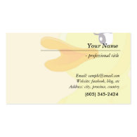 daycare  business card, ducking business cards