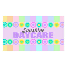Daycare business Cards