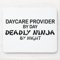 Daycare Deadly Ninja by Night mousepads