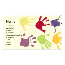 Daycare Hands Business Card