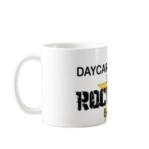 Daycare Provider Rock Star mugs by poorrichards Daycare Provider Rock Star mugs