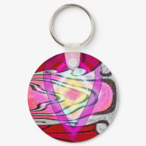 Daydream Heart keychains by Housh68 Daydream Heart keychains