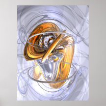 Daydreamers Abstract Poster
