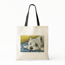 Daydreaming westie bags