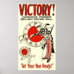 Daylight Savings Vintage Poster posters