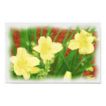 Daylily Digital Poster posters