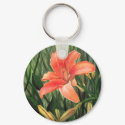 Daylily Keychain