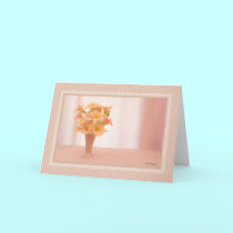 Daylily peach blush cards