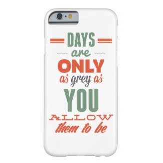 Days are!Vintage Typography iPhone 6 Case