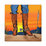 Days End Refrigerator Magnet