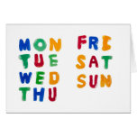 $3 80 days of the week cardssee on 2 styles or 37 products by joxxxxjo