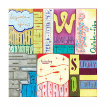 Days of the week t-shirts by ChildrensBooks Days of the week t-shirts