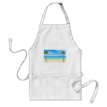 Daytime Beach Scene: Aprons