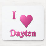 Dayton -- Hot Pink Mousepad