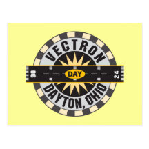 Dayton Ohio DAY Airport Postcards