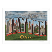 Dayton, Ohio (Wright Brothers Plane) Post Cards
