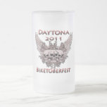 Daytona 2011 red skulls mug