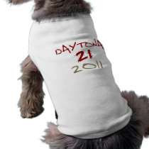 Daytona 21 2011 dog tee