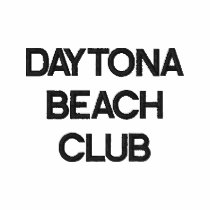 DAYTONA BEACH CLUB POLO SHIRT embroidered shirts