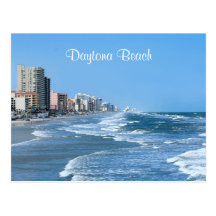 Daytona Beach Coast Post Card