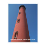 Daytona Beach Florida Lighthouse Postcard photo FL