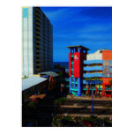 Daytona Beach Ocean Walk Bandshell and Beach Art b Print