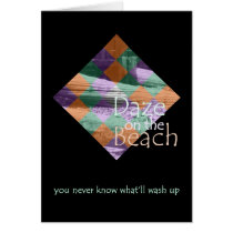 Daze on the Beach Card (tall)