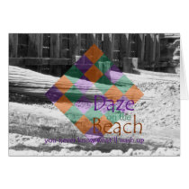 Daze on the Beach Card (wide)