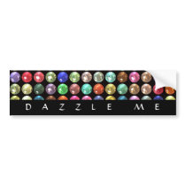 DAZZLE BUMPER STICKERS