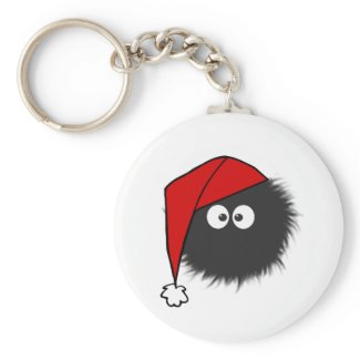 Dazzled Bug Christmas keychain