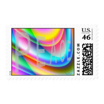 Dazzling Blue postage by mohsenart Dazzling Blue postage