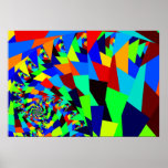 Dazzling Buzz Saw Print