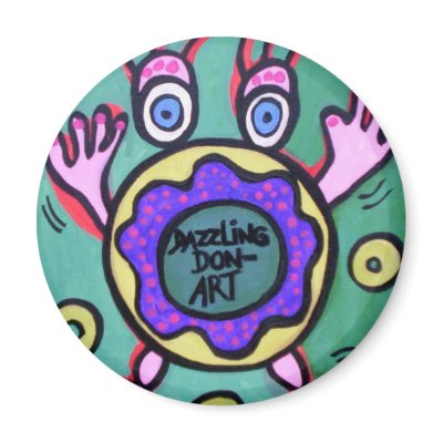 Dazzling Don-Art Magnet by Kianmaartgallery