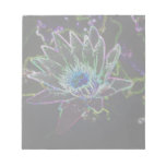 Dazzling Glow Lotus Memo Notepads