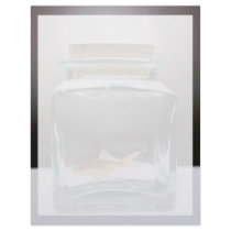 Dazzling Goldfish in jar Customized Letterhead