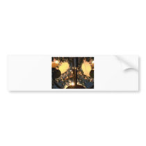 Dazzling Light bumper stickers by studioe Dazzling Light bumper stickers