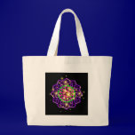 Dazzling Purple Kaleidoscope Swirls bags