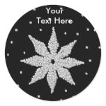 Dazzling Snowflake Sticker