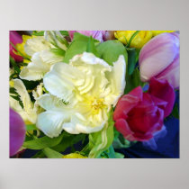 Dazzling Tulips Print or Poster