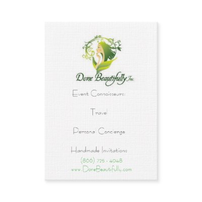 DB presents "How WE DO Travel" Profile Cards Business Cards by DoneBeautifully