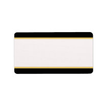 DBG© Black and Gold Border labels