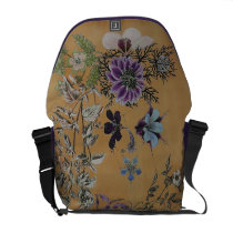 Dbl Vixen Purple Rickshaw Messenger Bag