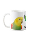 Dbl Yellow Head Amazon Parrot Mug by twopurringcats Dbl Yellow Head Amazon Parrot Mug