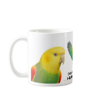 Dbl Yellow Head Amazon Parrot Mug
